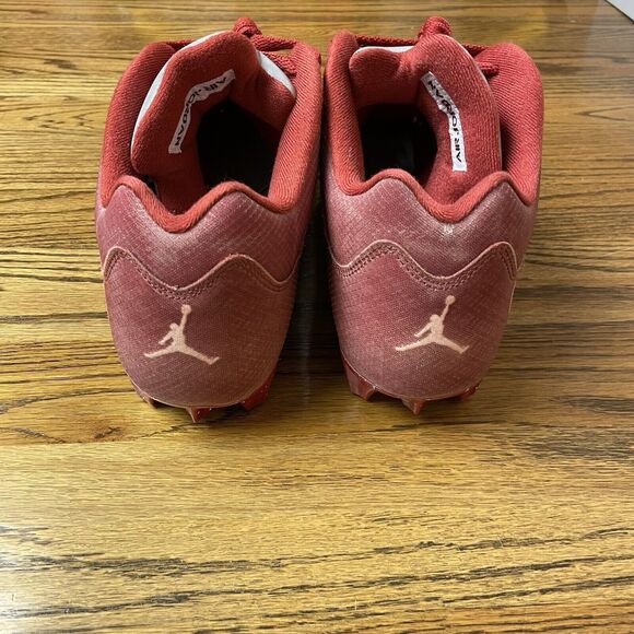 Nike Jordan 5 Low Retro Alpha Menace Elite Oklahoma PE Football Cleats Size 12.5 - Picture 6 of 9